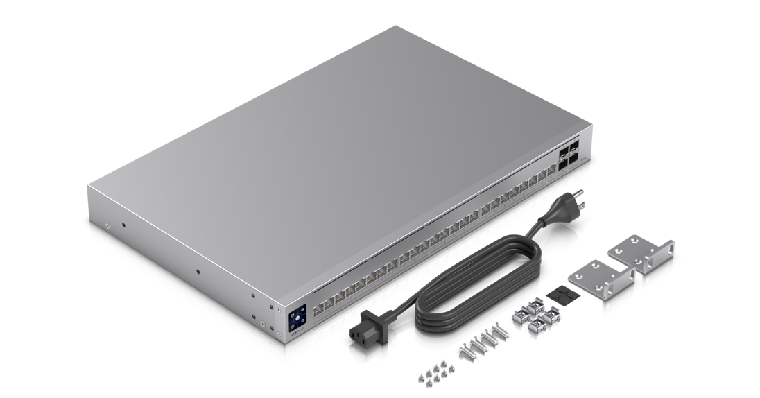 Ubiquiti UniFi Pro HD 24 | Managed network switch | 22 x 2.5GbE | 1U rack mount