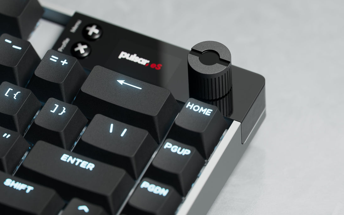 PULSAR eS HE 70 | Gaming keyboard | 79-key ANSI | Black