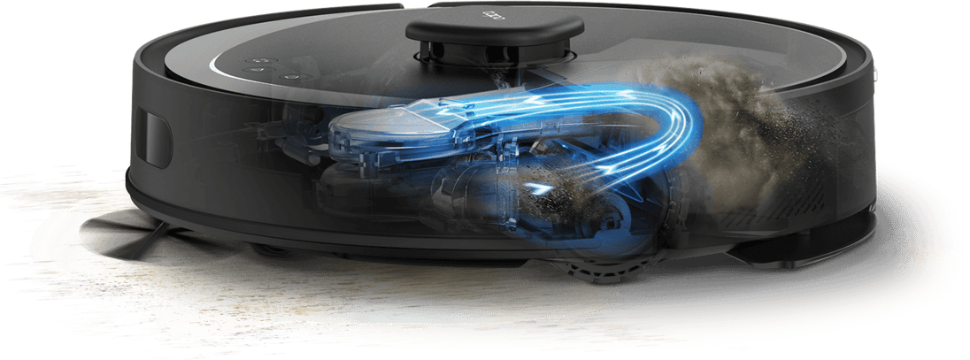 TP-Link Tapo RV30 Max Plus | Robot vacuum and mop | 5300Pa suction | Black