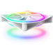 NZXT F140 RGB Duo Twin Pack | 140mm case fans | PWM RGB | White 2-pack