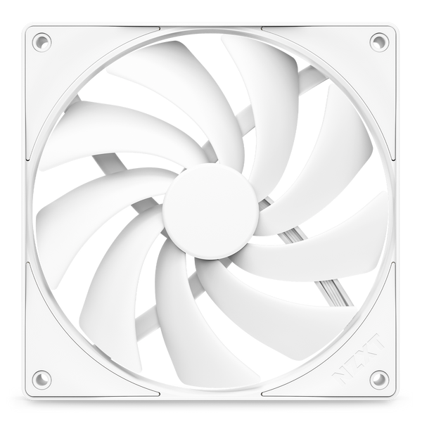 NZXT F140Q | 140mm case fan | PWM 500–1,500 RPM | White