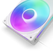 NZXT F240 RGB Core | 240mm case fan | Dual 120mm fans | White RGB