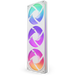 NZXT F360 RGB Core | 360mm RGB case fan | Single-frame triple fan | White