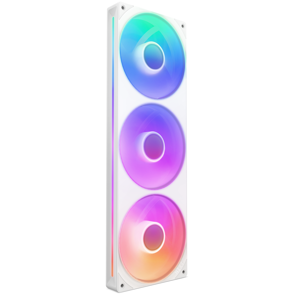NZXT F360 RGB Core | 360mm RGB case fan | Single-frame triple fan | White