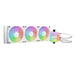 be quiet! LIGHT LOOP 360mm White | AIO CPU water cooler | 3 x 120mm PWM fans
