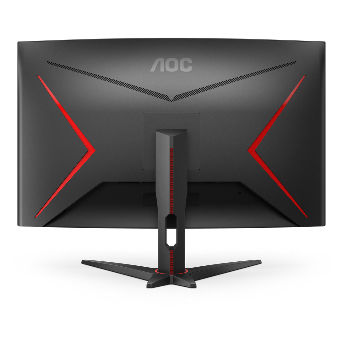 AOC C32G2ZE/BK | Curved gaming monitor | 31.5 inch Full HD 240Hz | Black and red