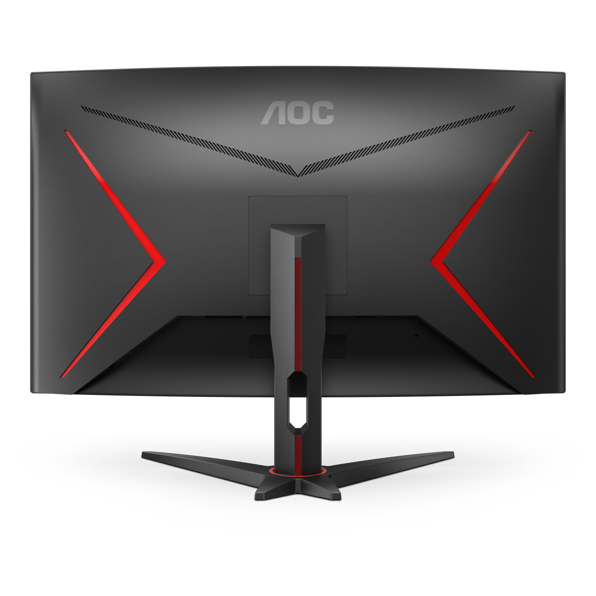 AOC C32G2ZE/BK | Curved gaming monitor | 31.5 inch Full HD 240Hz | Black and red