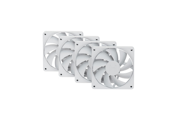 HYTE FA12 | 120mm PWM case fans | 4-pack | Snow White