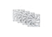 HYTE FA12 | 120mm PWM case fans | 4-pack | Snow White