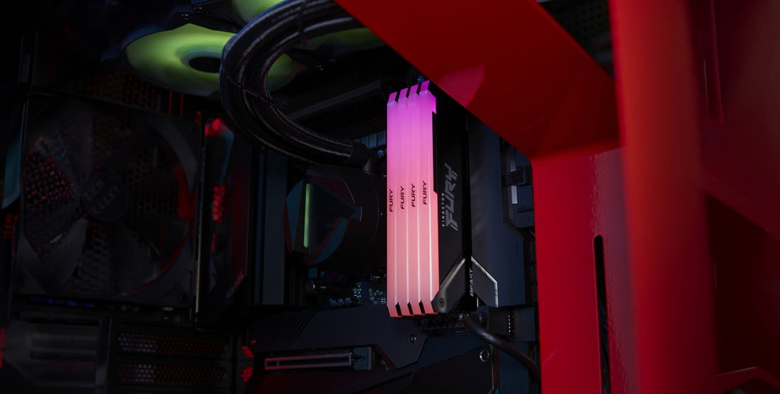 Kingston FURY Beast RGB | 16GB DDR4 RAM | 3600MT/s CL17 | 2 x 8GB Black