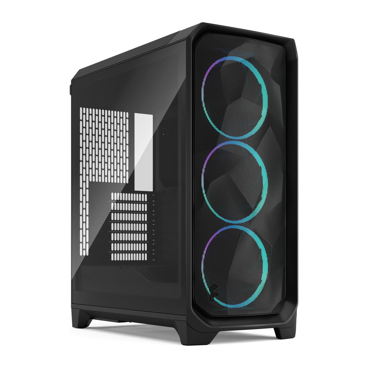 Fractal Design Meshify 3 | PC case | RGB with 3 fans | Black TG Light Tint