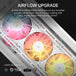 Corsair FRAME 4000D LCD RS ARGB | PC case | 14.5-inch LCD touchscreen | White