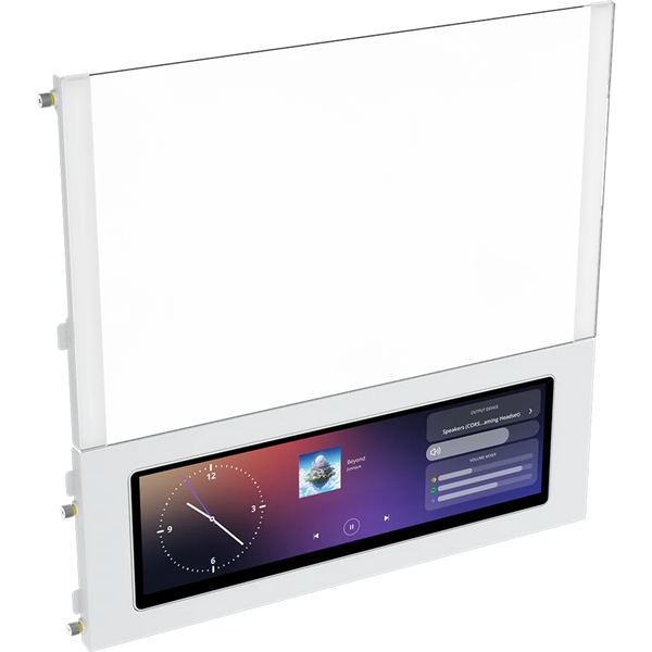 Corsair FRAME 4000D LCD RS ARGB | PC case | 14.5-inch LCD touchscreen | White