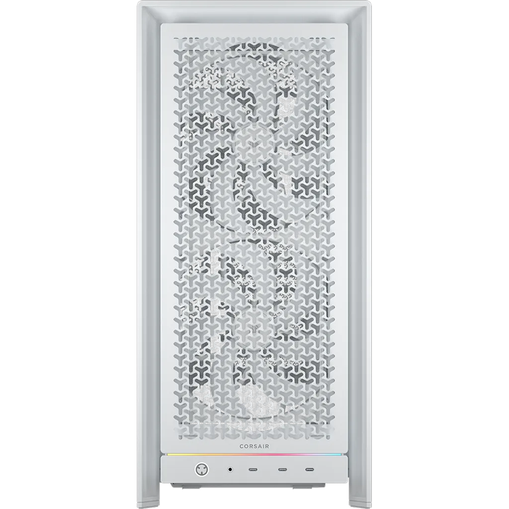 CORSAIR FRAME 5000D WORKSTATION | Mid-tower PC case | Multi-GPU support | White