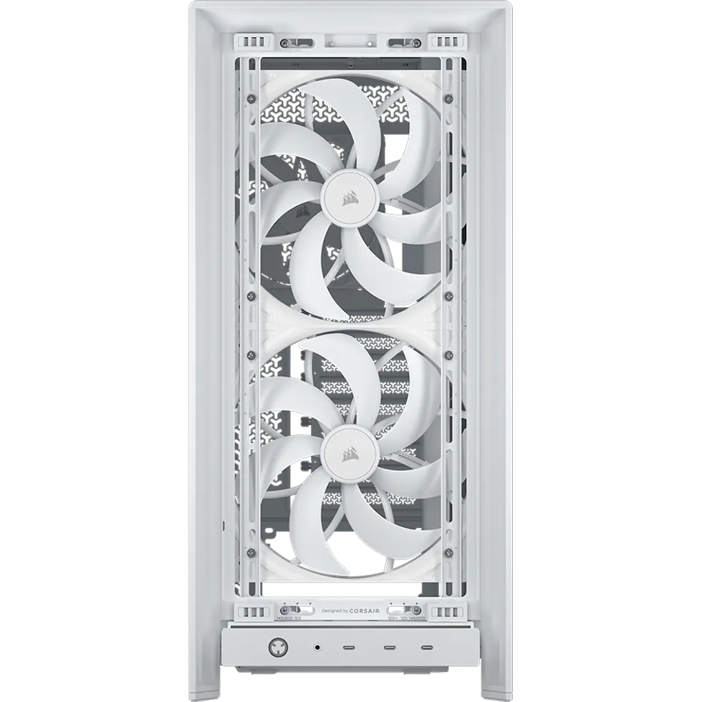 CORSAIR FRAME 5000D WORKSTATION | Mid-tower PC case | Multi-GPU support | White