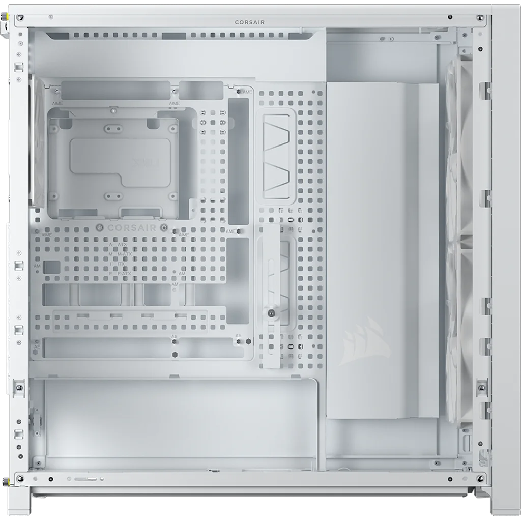 CORSAIR FRAME 5000D WORKSTATION | Mid-tower PC case | Multi-GPU support | White