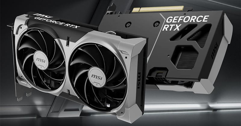 MSI GeForce RTX 5050 8G VENTUS 2X OC | Graphics card | 8GB GDDR6 | PCIe 5.0 x8