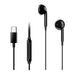 Genius HS-M365 | USB-C in-ear earbuds | In-line microphone and controls | Black