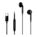 Genius HS-M365 | USB-C in-ear earbuds | In-line microphone and controls | Black