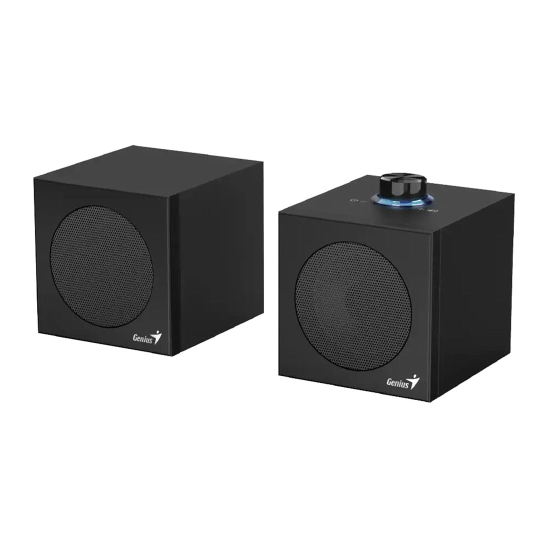 Genius SP-HF300U | USB stereo speakers | 4W RMS with USB-A and USB-C | Black