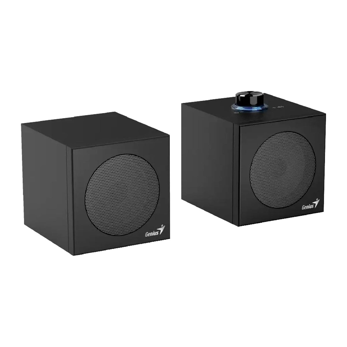 Genius SP-HF300U | USB stereo speakers | 4W RMS with USB-A and USB-C | Black