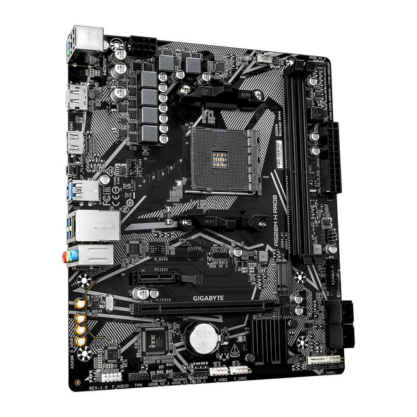 GIGABYTE A520M H ARGB | Motherboard | AM4 DDR4 | Micro-ATX