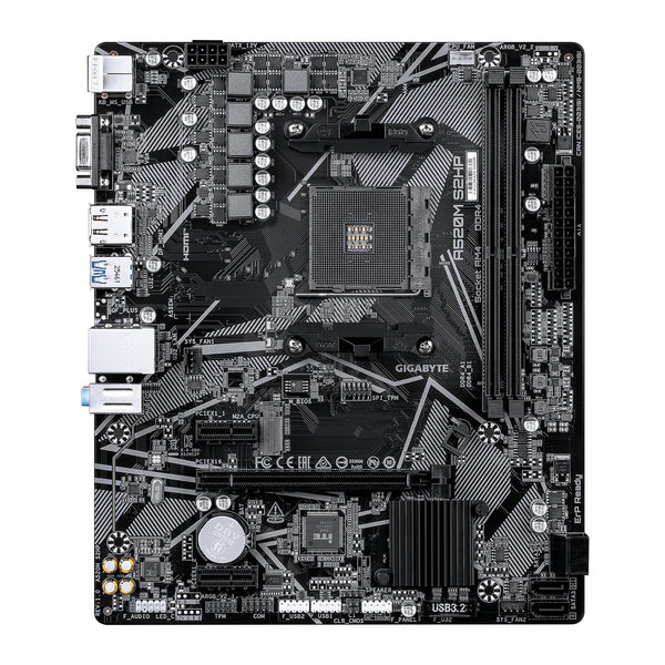 Gigabyte A520MS2HP | A520M S2HP (Socket AM4/A520/DDR4/S-ATA 6Gb/s/Micro ATX)