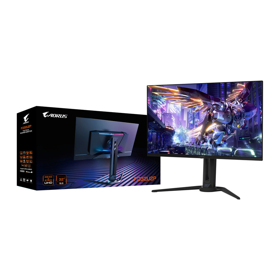 GIGABYTE AORUS FO32U2P | 4K OLED gaming monitor | 240Hz | 31.5 inch