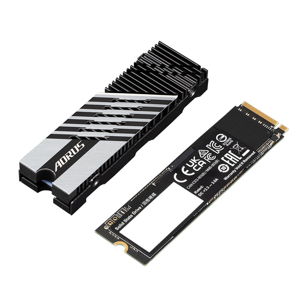 GIGABYTE AORUS Gen4 7300 1TB | M.2 NVMe SSD | PCIe 4.0 x4 | Up to 7,300MB/s