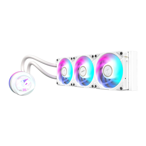 GIGABYTE AORUS WATERFORCE X II 360 ICE | Liquid CPU cooler | 360 mm radiator