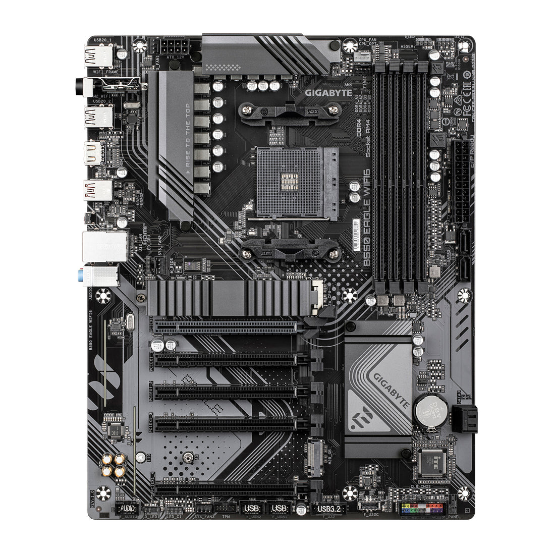 GIGABYTE B550 EAGLE WIFI6 | Motherboard | AM4 4x DDR4 | ATX