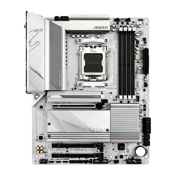 GIGABYTE B650 AORUS ELITE AX ICE | AM5 ATX motherboard | DDR5 | Wi-Fi 6E | White