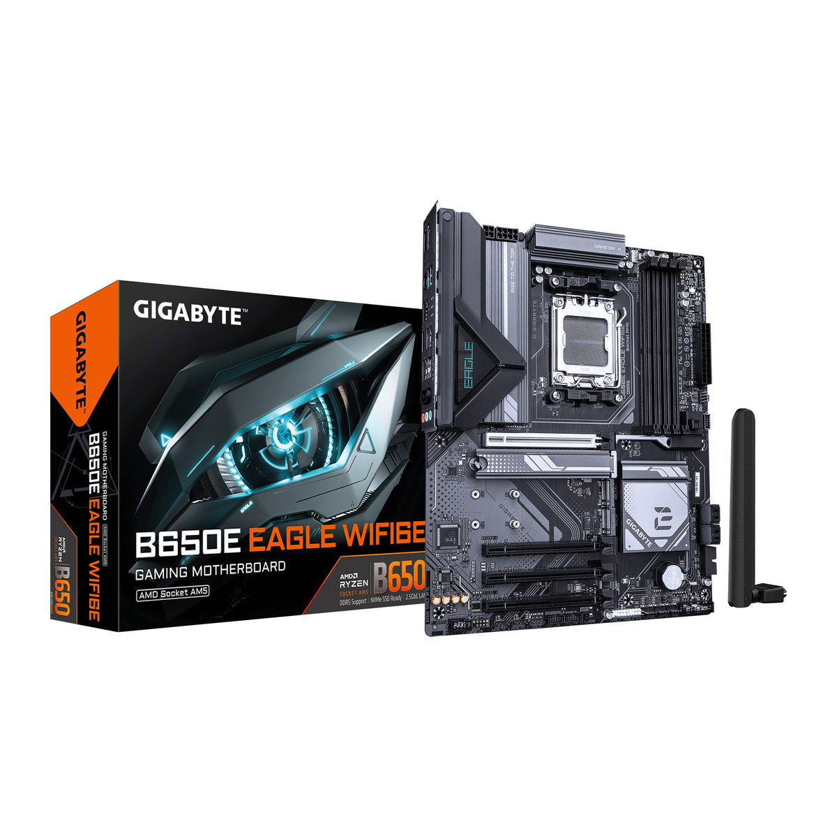 GIGABYTE B650E EAGLE WIFI6E | AM5 Motherboard | ATX | 4 DDR5 Slots