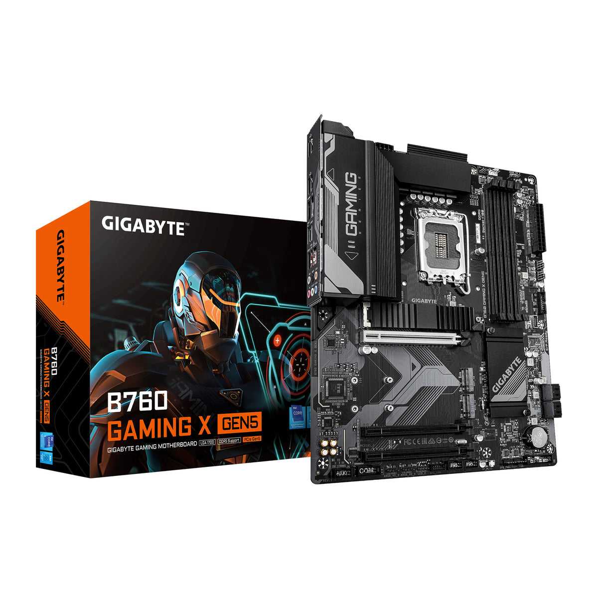 GIGABYTE B760 GAMING X GEN5 | Motherboard | LGA1700 DDR5 | ATX