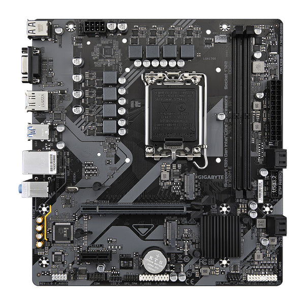 GIGABYTE B760M E | Micro ATX motherboard | Intel LGA 1700 | DDR5 | PCIe 4.0 M.2