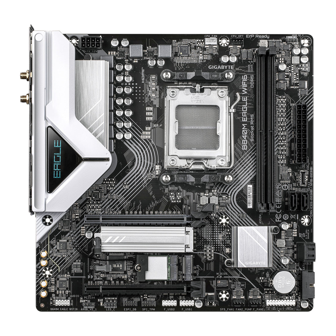 GIGABYTE B840M EAGLE WIFI6 | AM5 Motherboard | DDR5 | Micro-ATX