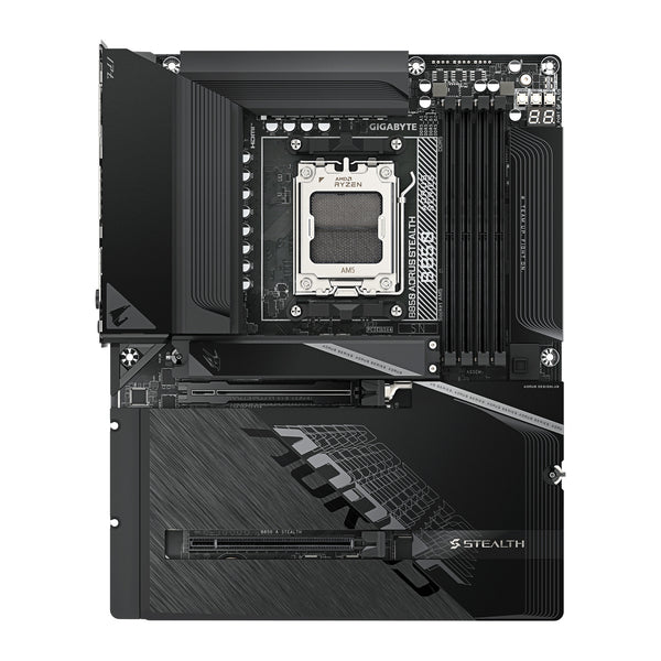GIGABYTE B850 AORUS STEALTH | AM5 Motherboard | Wi-Fi 7 | ATX, 4 DDR5 Slots