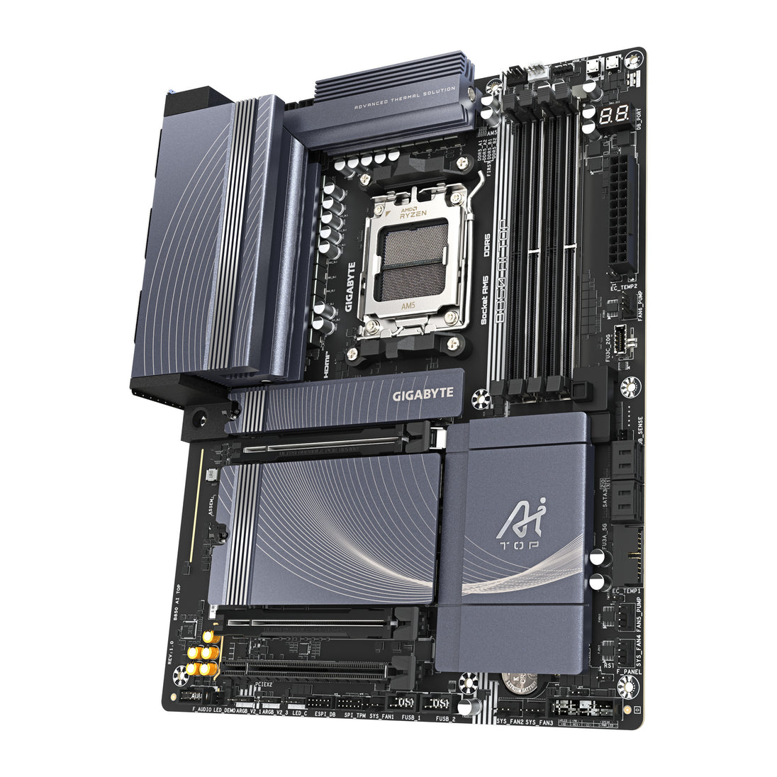 GIGABYTE B850 AI TOP | ATX motherboard | AMD AM5 | Wi-Fi 7, dual 10GbE, DDR5