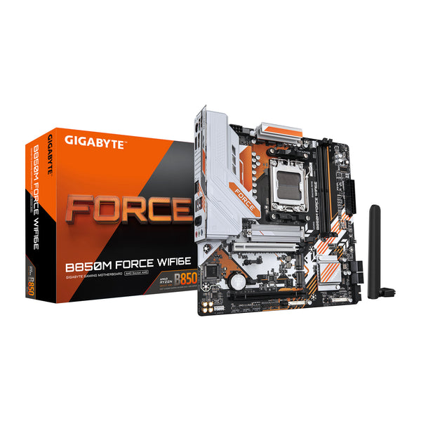 GIGABYTE B850M FORCE WIFI6E | AM5 Motherboard | DDR5 | Micro-ATX