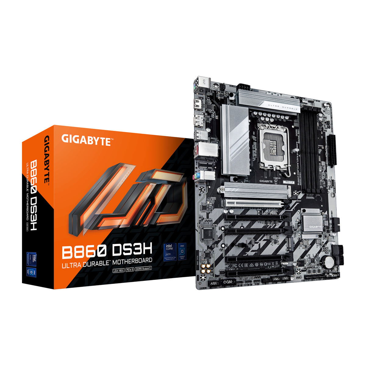 GIGABYTE B860 DS3H | LGA1851 Motherboard | DDR5 | ATX