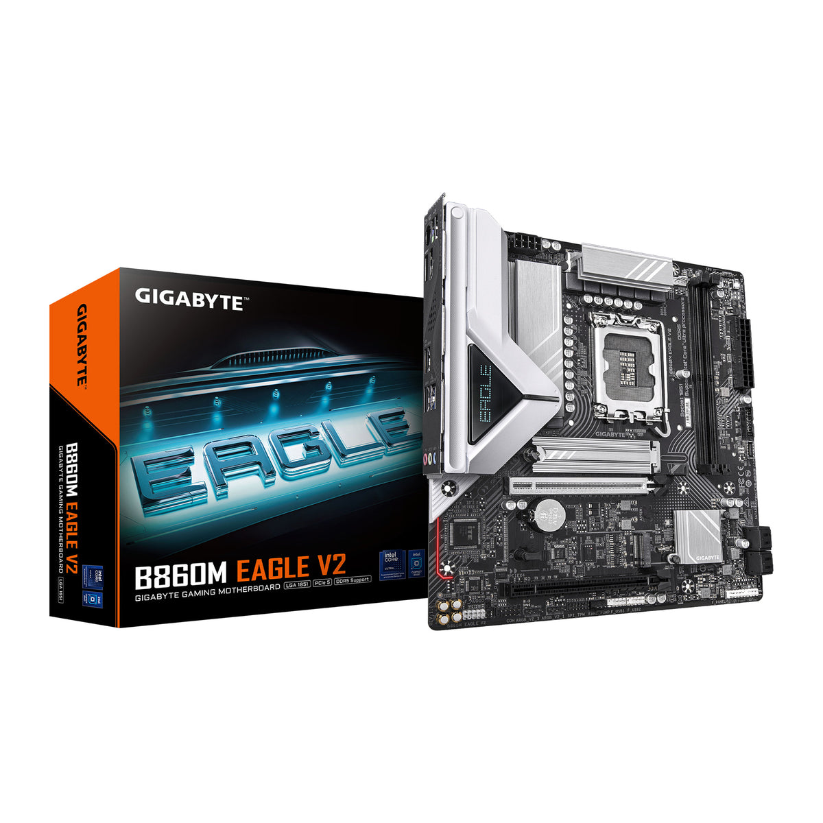 GIGABYTE B860M EAGLE V2 | LGA1851 Motherboard | DDR5 | Micro-ATX
