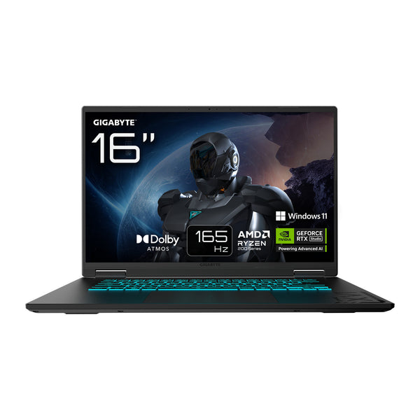 GIGABYTE Gaming A16 | 16" gaming laptop | Ryzen 7 260, RTX 5050 | 16GB 1TB