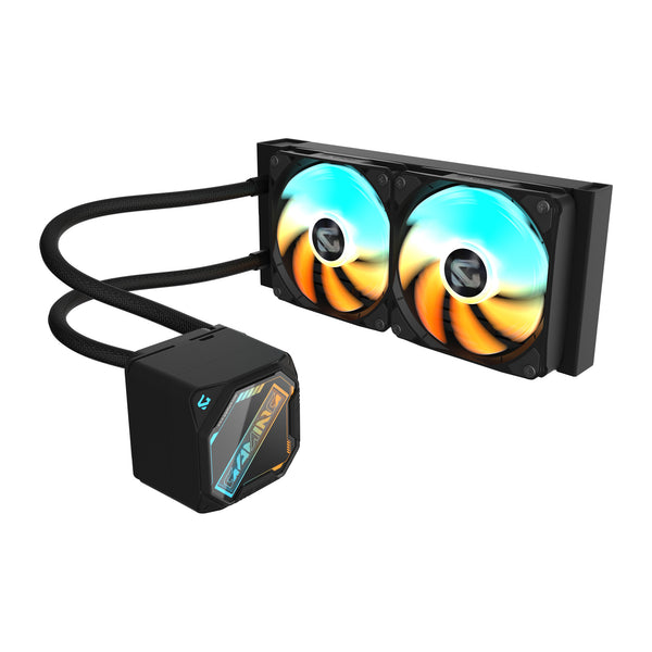 GIGABYTE GAMING 240 | AIO liquid CPU cooler | 240mm radiator | ARGB | Black