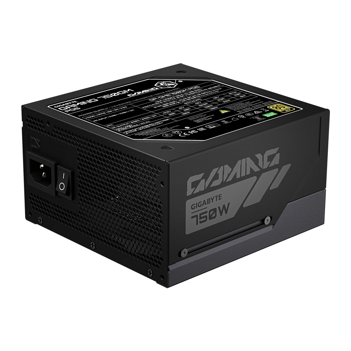 Gigabyte GP-GME750GM PG5 | Power supply unit | 750W | 80 PLUS Gold