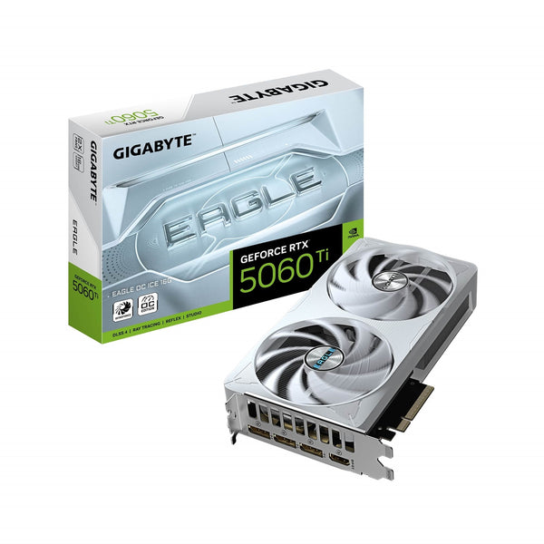 Gigabyte GV-N506TEAGLEOC ICE-16GD | NVIDIA GeForce RTX 5060 Ti EAGLE OC ICE 16GB
