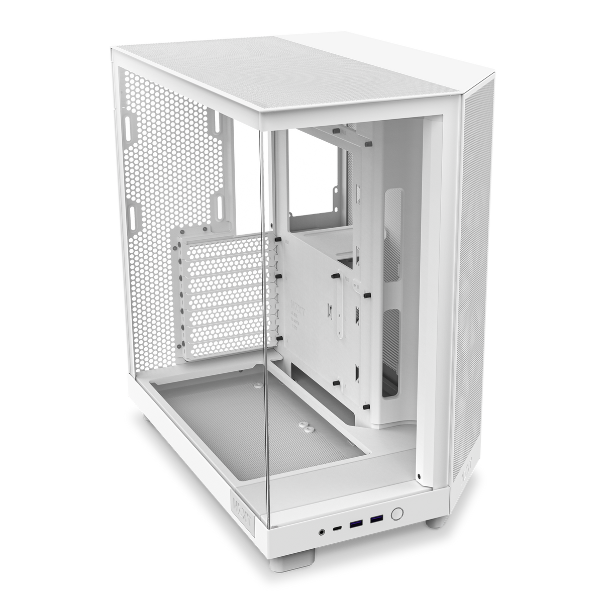 NZXT H6 Flow | Mid-tower PC case | Dual-chamber airflow | Black