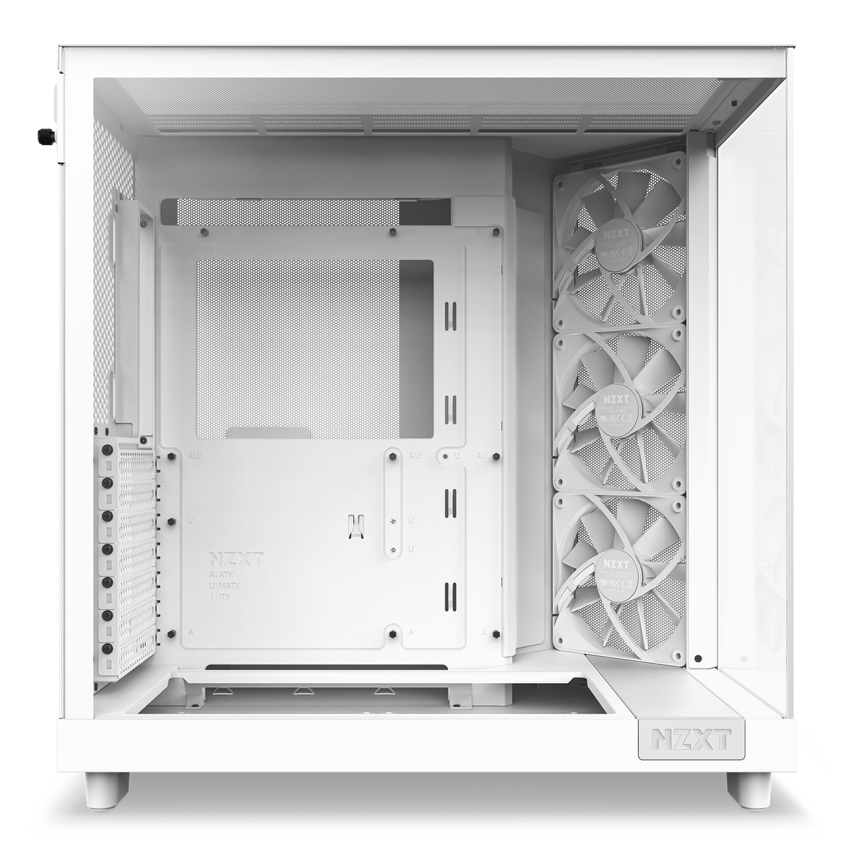 NZXT H6 Flow | Mid-tower PC case | Dual-chamber airflow | Black