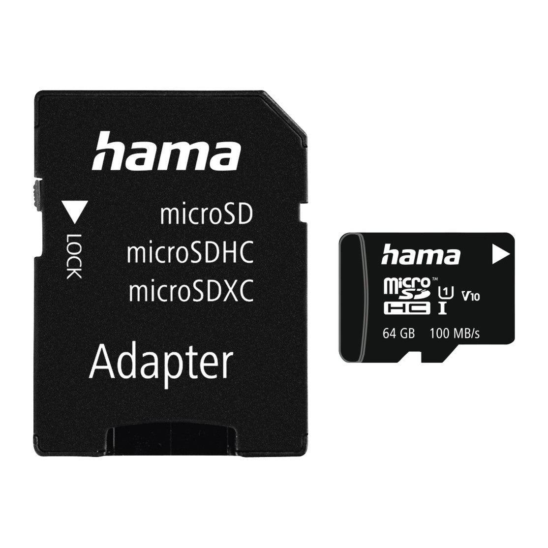 Hama 00124140 | microSDXC memory card | 64GB Class 10 UHS-I | 100MB/s
