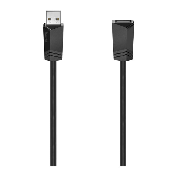 Hama 00200620 | USB extension cable | USB 2.0 480 Mbit/s | 3 m | Black