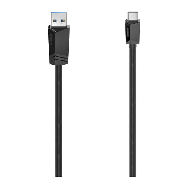 Hama 00200653 | USB-C to USB-A cable | USB 3.2 Gen 1 5 Gbit/s | 3 m black